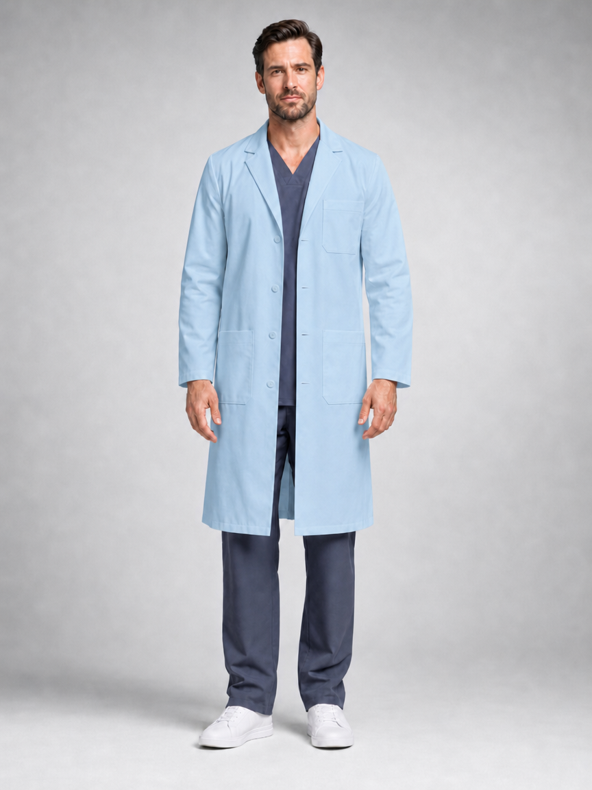 Men's Caelric Structured Lab Coat - Therma Blue