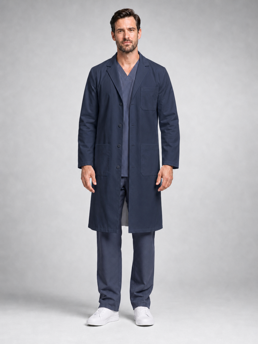 Men's Caelric Structured Lab Coat - Therma Dark Teal