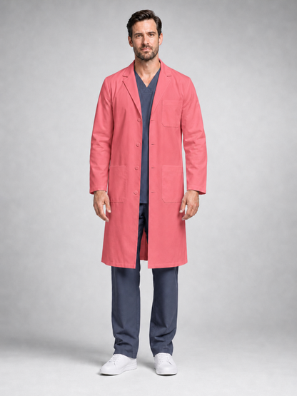 Men's Caelric Structured Lab Coat - Therma Watermelon Red