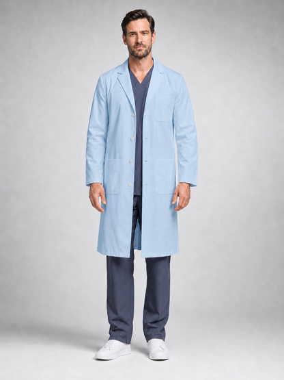 Men's Caelric Structured Lab Coat - Aegis Coat Dark Blue