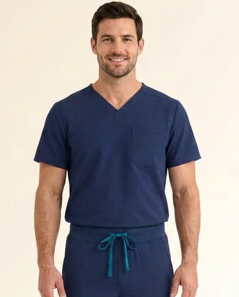 Men's Cura Basic Scrub Top