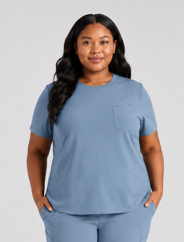 Women's Zira SinglePocket Scrub Top