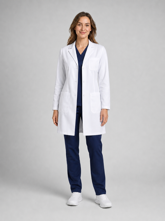 Women Caelina Tailored Lab Coat