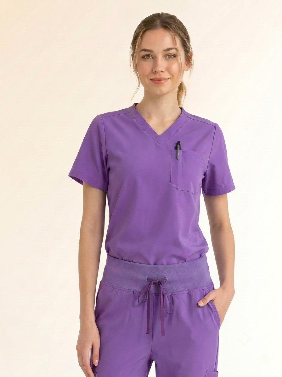 Women's Cura PenSlot Scrub Top