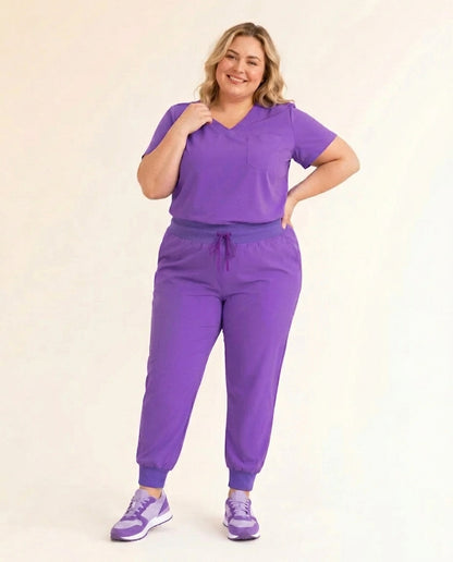 Women's Cura Basic Rune Classic Scrub Set
